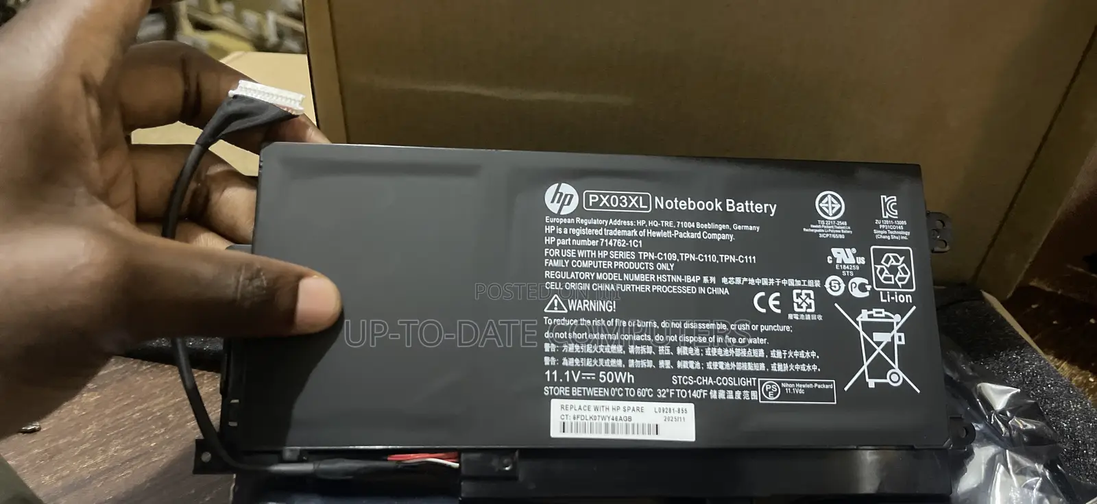 Px03 HP Battery