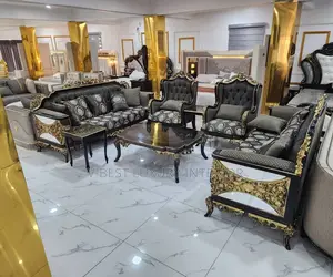 Imported Royal Baroque Sofa Set – Luxury Classic Living Room Furniture