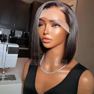 High-Quality Short Bob Wig With Lace
