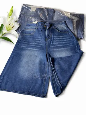 Unisex Wide Leg Jorts