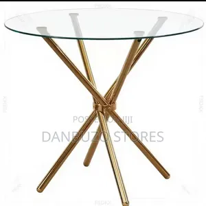 Modern Round Glass Table