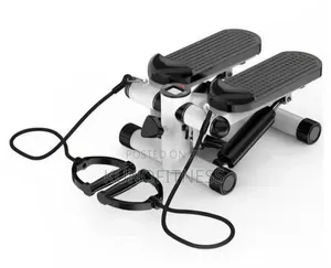 Mini Stepper With Bands – Compact Cardio Machine