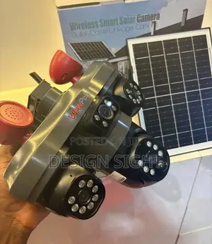 4G Triple Lens Solar PTZ Solar Camera - V380pro