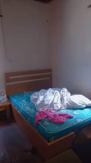Neatly Used Bedframe + Mattress + Bedside Table for Sale