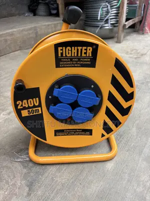 Extension Cable Reel 2.5mm by 50 Meters - 4 Socket
