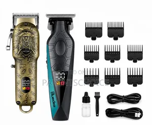 2-in-1 Professional Rechargeable Hair Clipper Set