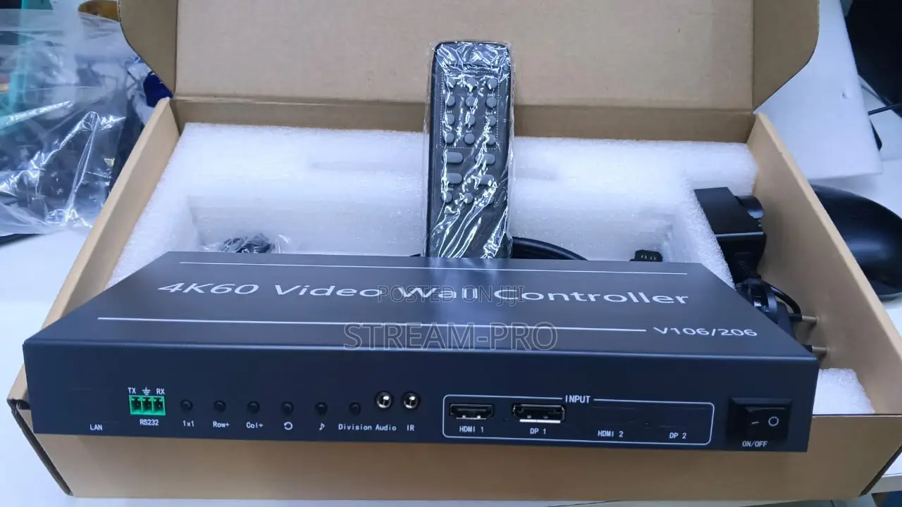 Bitvisus Video Wall Controller - 1×6 HDMI Matrix Processor