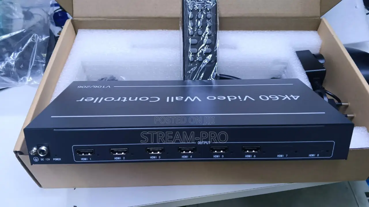 Bitvisus Video Wall Controller - 1×6 HDMI Matrix Processor