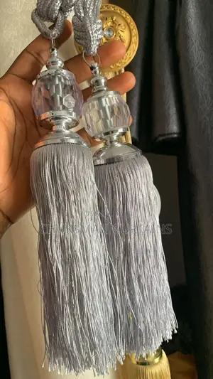 Curtain Tieback Hook and Rope
