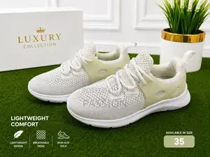 Pure White Sneakers for Kids