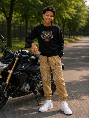 Kenzo Sweater and Brown Combart Trouser for Kids