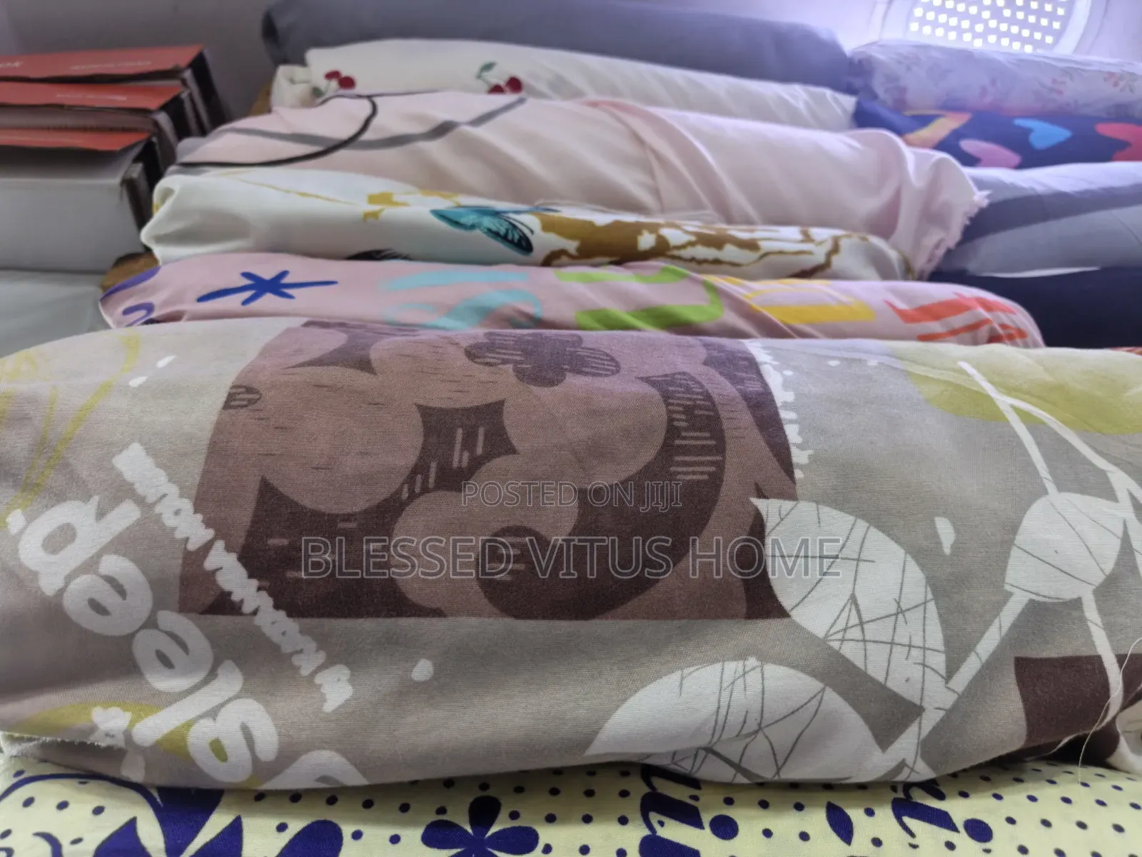 Brown Design Cotton Bedspread