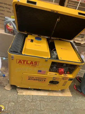 Atlas 10KVA Three-Phase Diesel Generator – Reliable Industrial