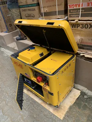 Heavy-Duty Atlas 10KVA Silent Diesel Gene