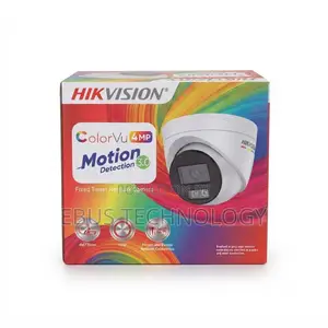 Hikvision 4mp Colorvu 3.0 Fixed Turret Network Camera Ds-2cd1347g3-Liu