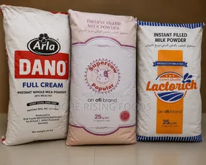Milk in Bags and Measurements