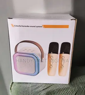 Portable Colourful Karaoke Sound System