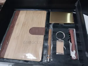 5 in 1 Wooden Promotional Corporate Gift Set