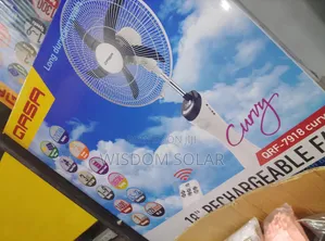 QASA Solar Fan 18 Inches and Remote