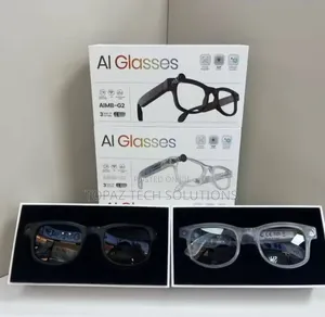 AI Smart Glasses With Camera, Bluetooth Voice Assistant