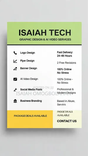 Professional Graphic Design & AI Video | Logo , Flyer , Banner ...
