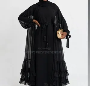 2-Piece Crepe Chiffon Dress