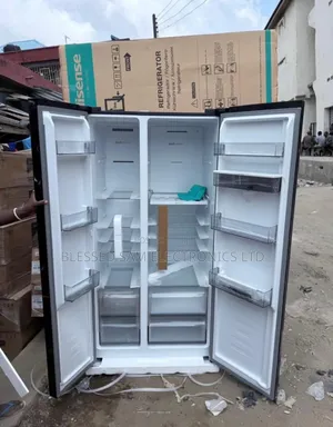 Hisense Said by Said 529 L Inverter Fridge ( Mirror Black ) Dispenser