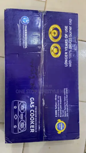 Brand New Haier Thermocool 2-Hob Teflon Table Top Gas Cooker (Grey