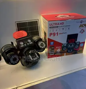 4-Lens Ai Solar Security Camera With Built-in 4G eSIM