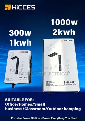1kwh Hiccess Solar Generator