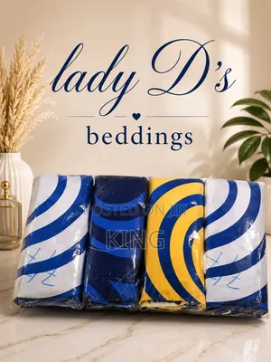 Soft Breathable Cotton Bedsheet Set 6×6 and Also 7×7 Premium 4 Pillow