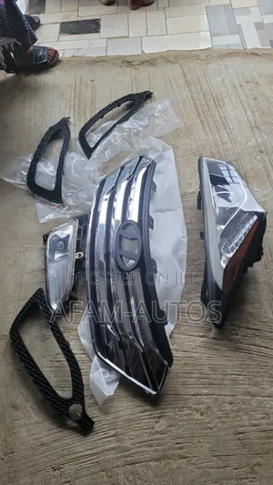 Bumper Kona 2018 Headlights and Front Grille