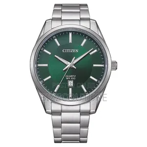 ORIGINAL Citizen Quartz Green Dial Watch. 100% Authentic Guaranteed