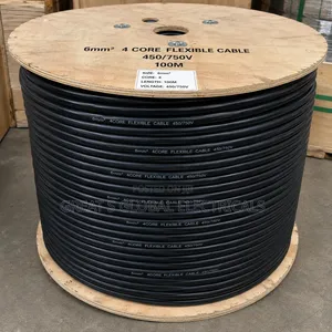 6mm2 4-Core Flexible Copper Cable