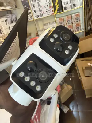 UBox 4G Solar CCTV Camera – Dual Lens, Dual Motion Sensor