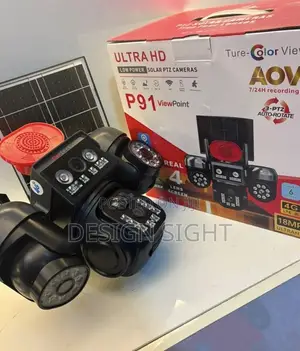 4-Lens Ai Solar Security Camera With Built-in 4G eSIM