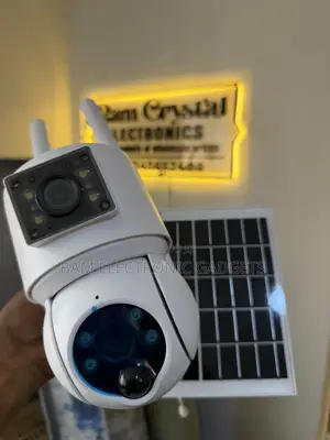 UBox 4G Solar CCTV Camera – Dual Lens