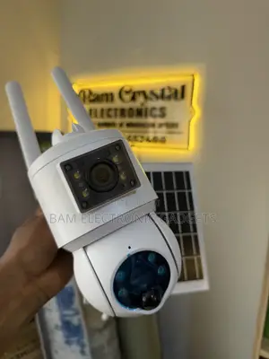 UBox 4G Solar CCTV Camera – Dual Lens