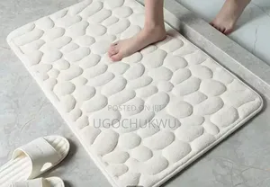 Household Pebble Texture Water-Absorbing Mat.