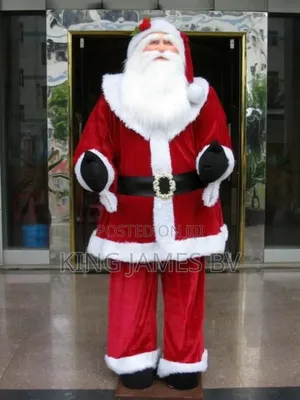 Christmas Dancing Santa Decoration – Holiday Stage Performance Prop