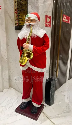 Large Dancing Santa Claus – Premium Christmas Event Decoration