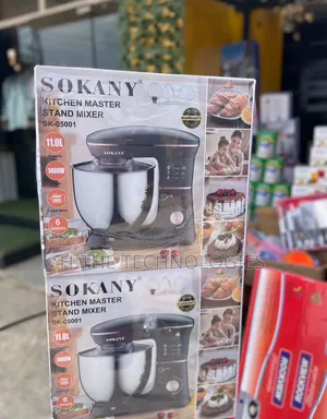 11.0L SOKANY MASTER STAND MIXER (Payment on Delivery Within Ibadan)
