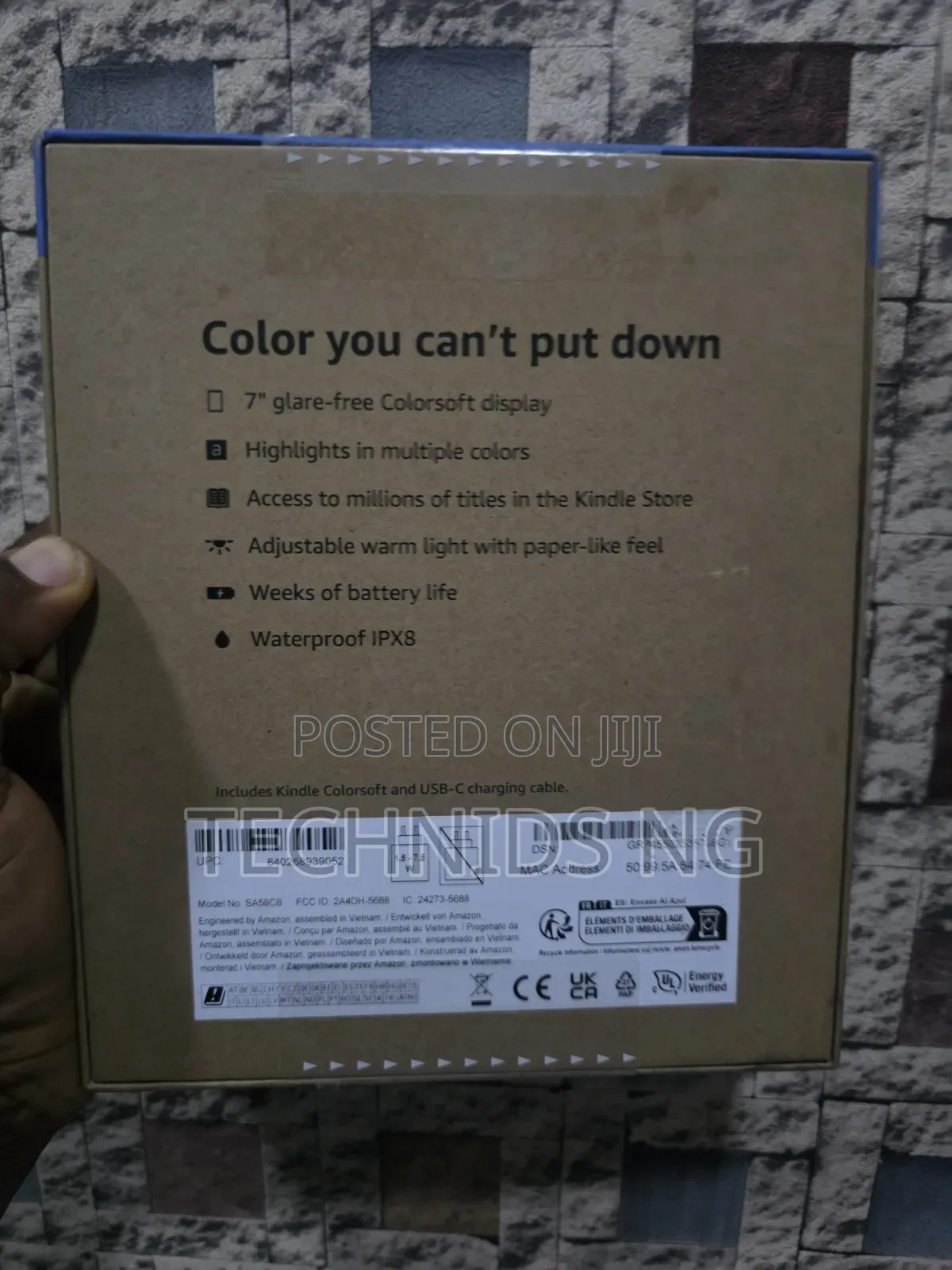New Amazon Kindle 16 GB Black