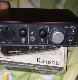 Neatly Used Focusrite Sound Card