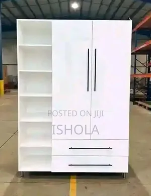 Standard 4 by 6 Wardrobe Made With HDF Wood.
