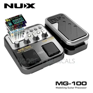 NUX MG-100 Multi-Effects Modeling Guitar Processor Pedal With Looper