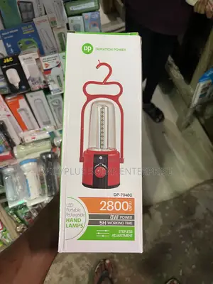 DP 2800mah LED Portable Rechargeable Hand Lamp