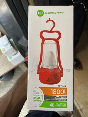 DP 1800mah LED Portable Rechargeable Hand Lamp