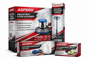 Aspero 17-Inch Industrial Floor Scrubber