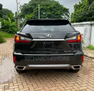 Lexus RX 350 F Sport AWD 2017 Black